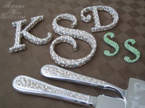 Fonts: S (Eileen), KD (Danielle), SS (Vicki)  Colors: Gold Shadow, Silk, Cream Pearl, Peridot (SS)